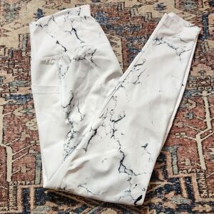 Buffbunny limitless Marble Pocket leggings size M